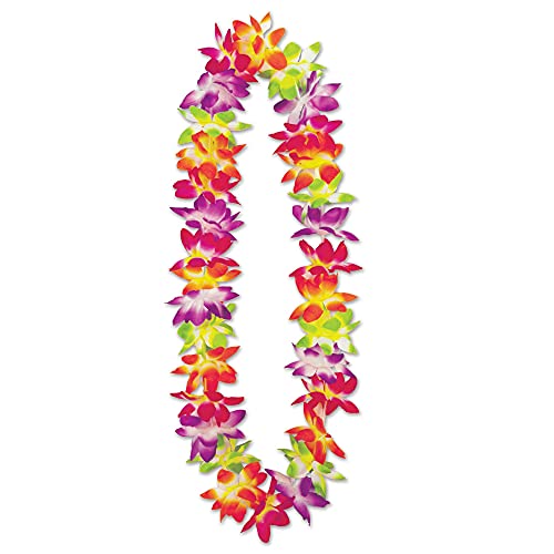 Beistle Multicolored Pikake Fabric Lei- 1 pc.