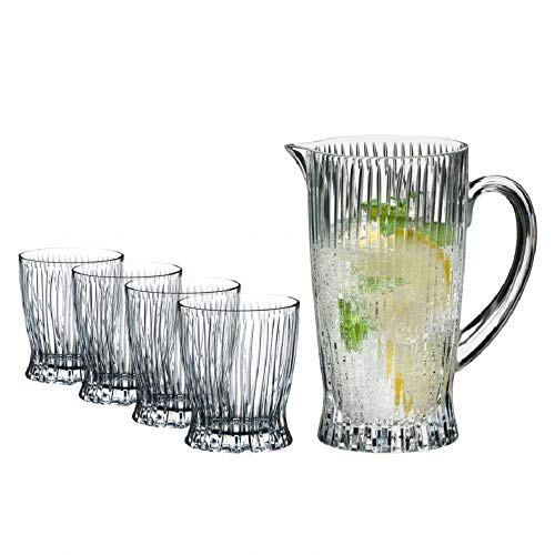 Riedel 5515/23 S1 Cold Drinks Pitcher and tumblers, 10 oz, Clear