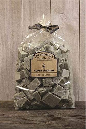 Thompson's Candle Co. Super Scented Crumbles/Tarts/Wax Melt 32 oz Sage & Citrus