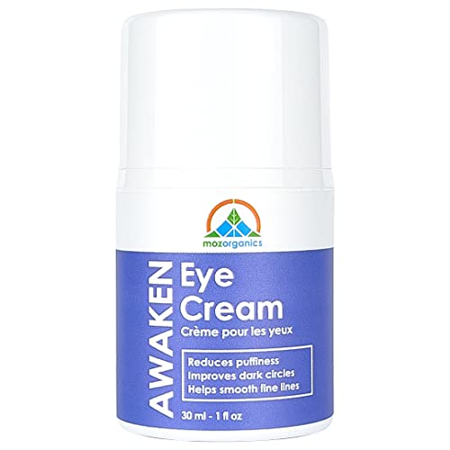 My Organic Zone Eye Cream - Best Hydrating Eye Cream for Dark Circles and Puffiness | Under Eye Cream that Improves the Look of Fine Lines & Wrinkles | Awaken Tired Eyes (1fl.oz/30ml)
