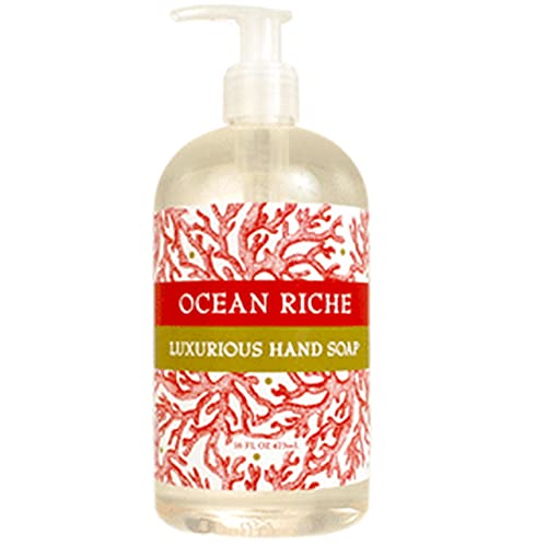 Greenwich Bay Trading Co. Luxurious Hand Soap, 16 Ounce, Ocean Riche
