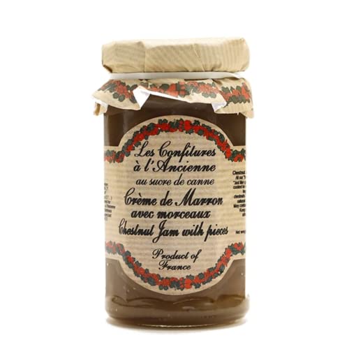 The French Farm Chestnut Jam (Cr√®me de Marrons) Andresy All natural French jam pure sugar cane 9 oz jar Confitures a l&