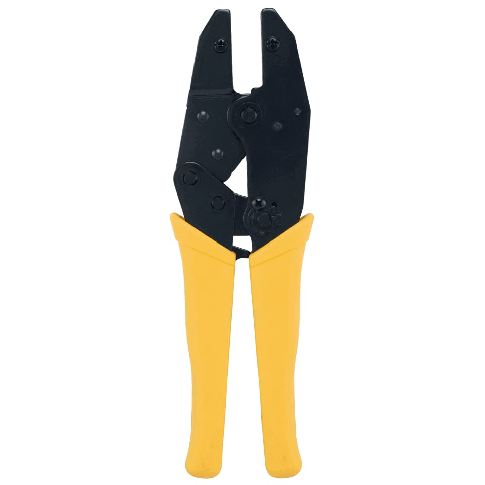 Comfy Hour Jolly Handy Tools Collection Classic Mid-Range Crimping Tool for F, BNC Connector, RG 58, 59, 62