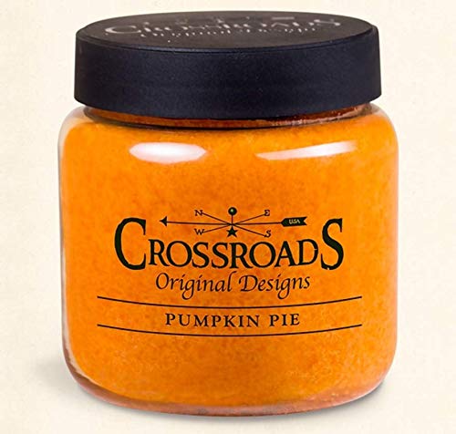 Crossroads Candle 16 Ounce Jar Candle - Pumpkin Pie