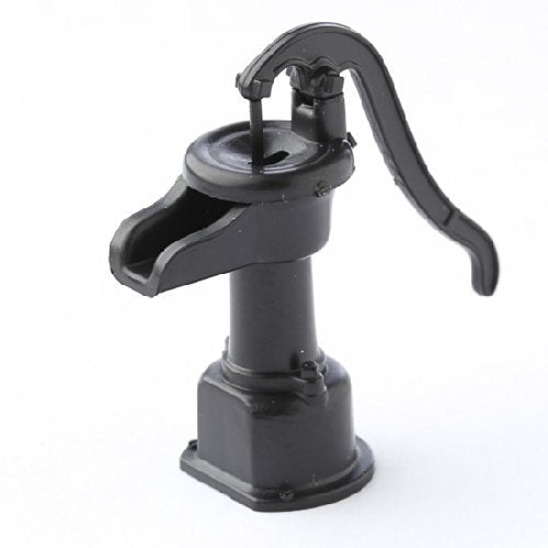 Aztec Imports Miniature Old Fashioned Black Water Pump for Embellishing, Crafting and Creating