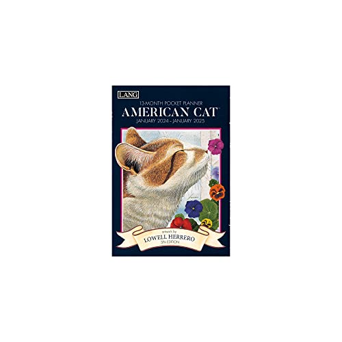 LANG American Cat‚Ñ¢ 2024 Monthly Pocket Planner (24991003156)