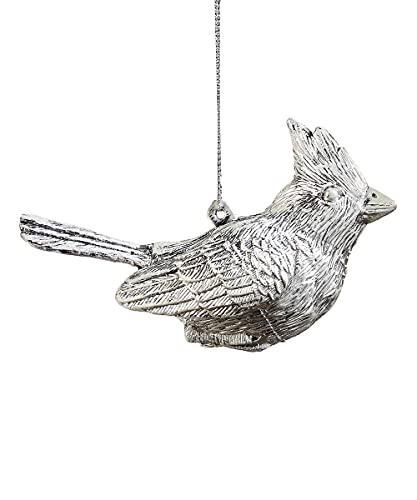 Giftcraft 665783 Christmas Bird Ornament, 4.72-inch Length