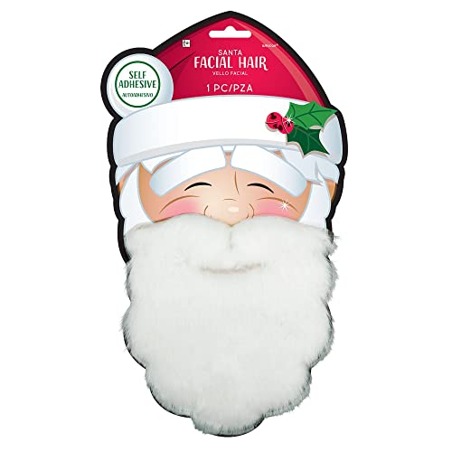 Amscan Santa Claus Facial Hair Set - Adult Size, 1 Pc