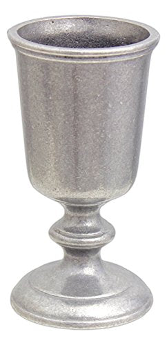 Carson Home Accents 12 Ounce Statesmetal Danforth Goblet