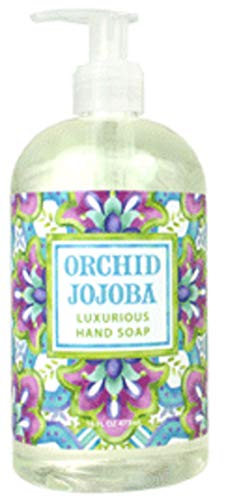 Greenwich Bay Trading Co. Luxurious Hand Soap, 16 Ounce, Orchid Jojoba