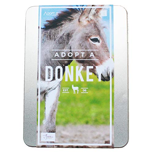 Gift Republic Donkey Adopt It - Charity Animal Adoption Tin