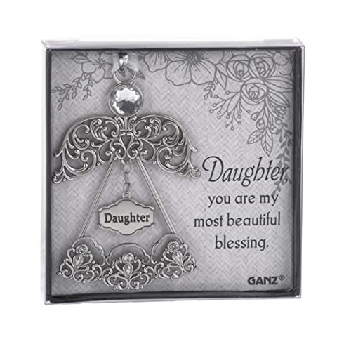 Ganz ER61067 Daughter You are My Most Beautiful Blessing Hanging Ornament, 3.5-inch Height