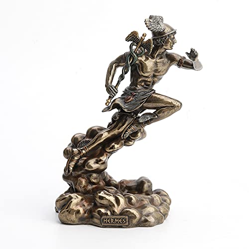 Unicorn Studio Veronese Design Hermes - Greek God of Travel, Luck and Commerce Statue