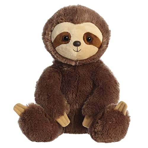 Aurora 50314 Sloth Plush Figure, 14 inches, Brown