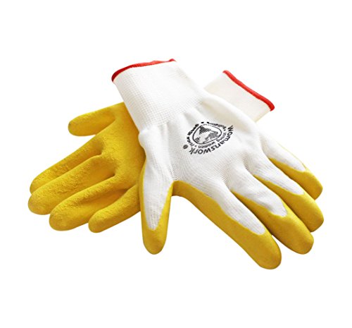 Womanswork 440Y MED Gloves, Medium, Yelow