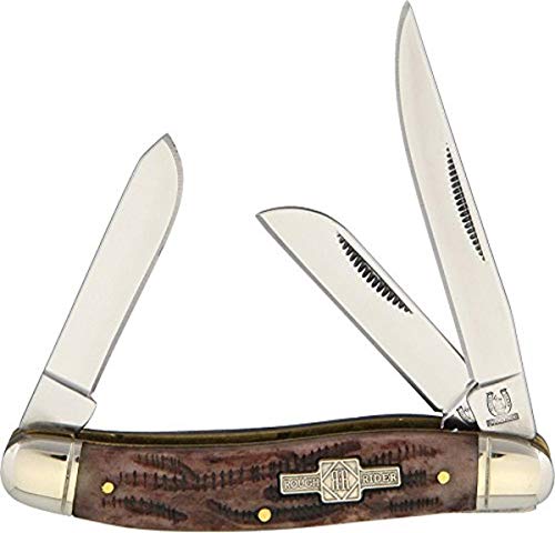 Blue Ridge Knives Rough Rider RR158-BRK Stockman, Multii, One Size