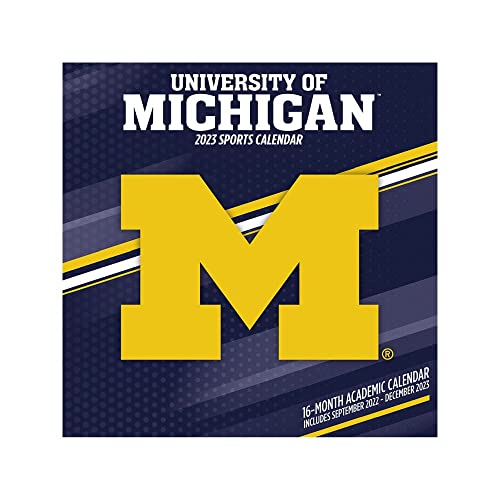 LANG Turner Licensing, COL Michigan Wolverines 2023 Mini Wall Calendar