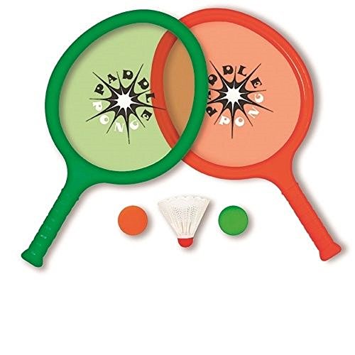 Swimline Paddle Pong Pool Game Set, Red/Green