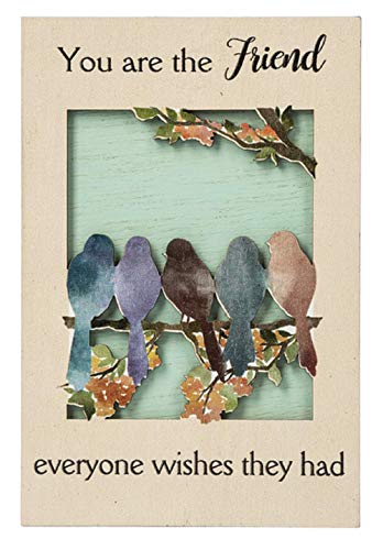 Ganz ER65647 You are The Friend Everyone Wishes They Had Plaque, 4.5-inch Height