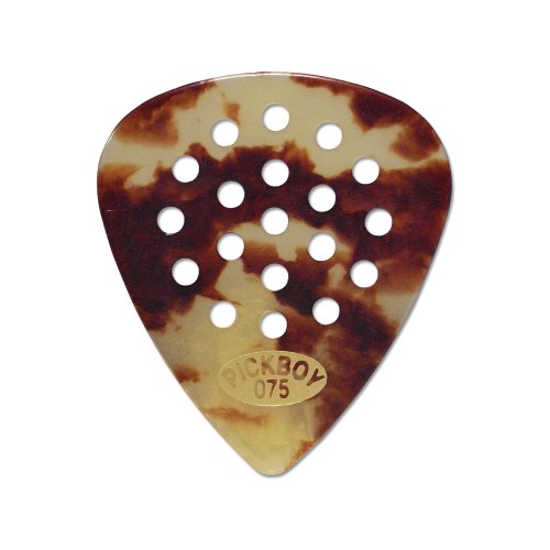 Osiamo Pickboy Pos-a-Grip, Classic T Shell, Cellulose, 0.75mm, 10 picks