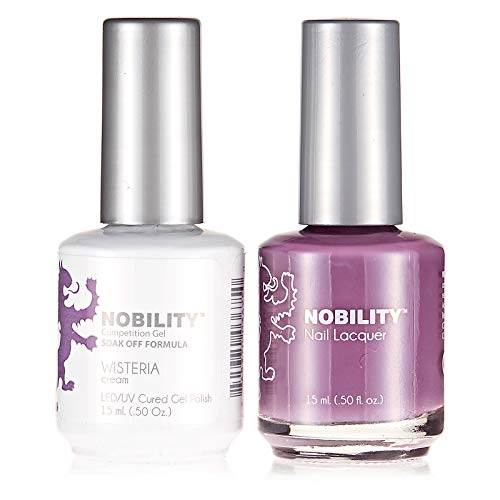 Lechat Nobility ‚Äì Gel Polish & Nail Lacquer Set (Neutral Collection) (Wisteria NBCS136)