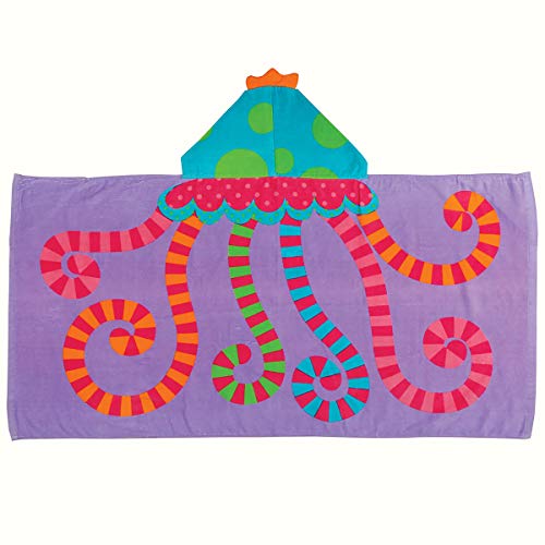 Stephen Joseph Hooded Towel, Jellyfish