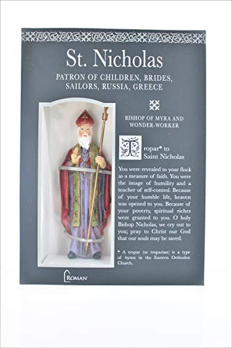 Church Supply Warehouse Roman Patrons & Protectors St. Nicholas Saint Catholic Confirmation Santo