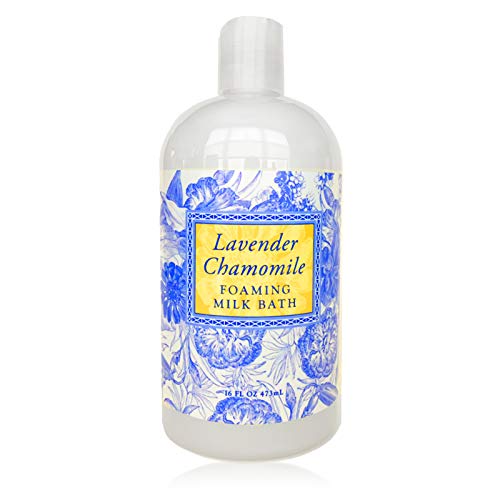Greenwich Bay Lavender Chamomile, Foaming Milk Bath With Buttermilk, Shea Butter and Cocoa Butter 16 ounce