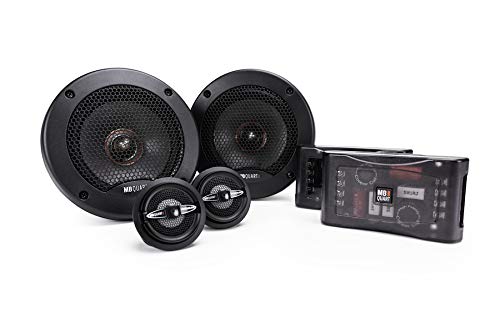 Maxxsonics MB Quart PS1-213 Premium 2-Way Component Speaker System (Black, Pair) ‚Äì 5.25 Inch Component Speaker System, 240 Watt, Car Audio, 4 OHMS (Grills Included)