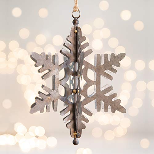 CTW Home Collection Blizzard Snowflake Ornament