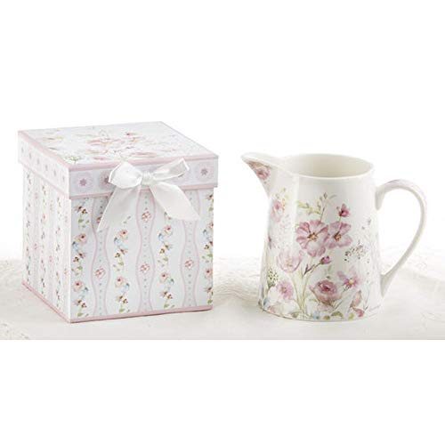 Delton 5" Porcelain Pitcher, Poppy Seed