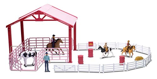 Valley Ranch Horse Corral and Barrel Racing Playset