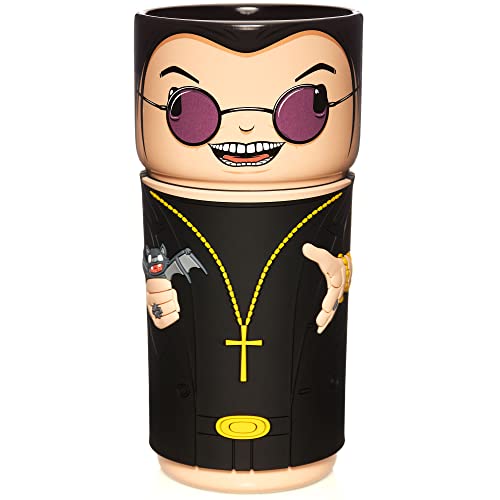 CosCups by Numskull Black Sabbath Ozzy Osbourne Ceramic Mug Gift with Rubber Sleeve 400ml - Official Ozzy Osbourne Merchandise