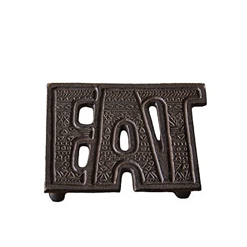 CTW 370737 Eat Cast Iron Trivet, 1.25-inch Height