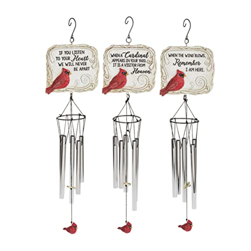 Ganz Memorial Cardinal Garden - Wind Chimes (6 pc. ppk.)