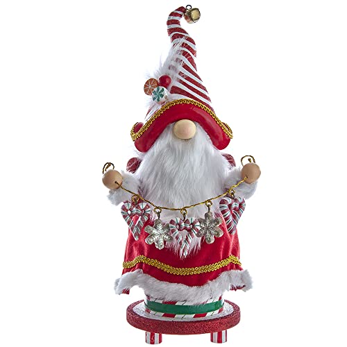 Kurt Adler Adler Jolly Jingles Gnome Nutcracker, 15-Inch, Multicolored