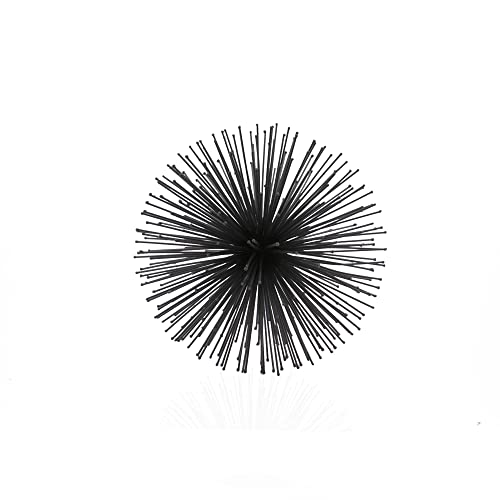 Modern Day Accents Erizo Spiked Medium Black Sphere