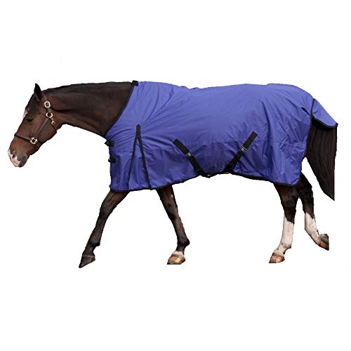 Intrepid International Free Runner Mid Weight Turnout Blanket, 80-Inch, Purple