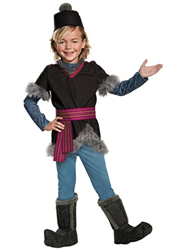 Disguise Kristoff Deluxe Child Frozen Disney Costume, Small/4-6