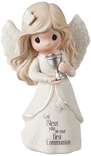 Precious Moments Communion Angel Bisque Porcelain Figurine 163051