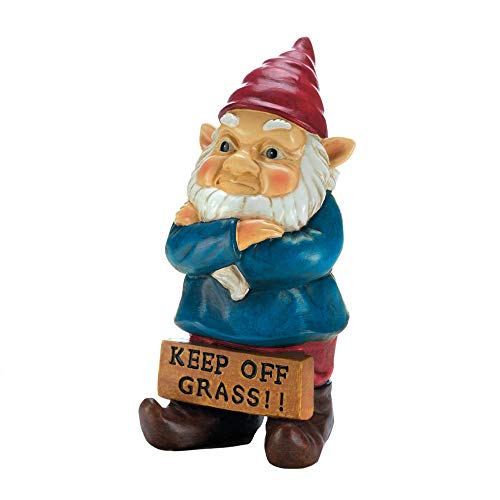 Sigma SLC Keep Off Grass Grumpy Gnome