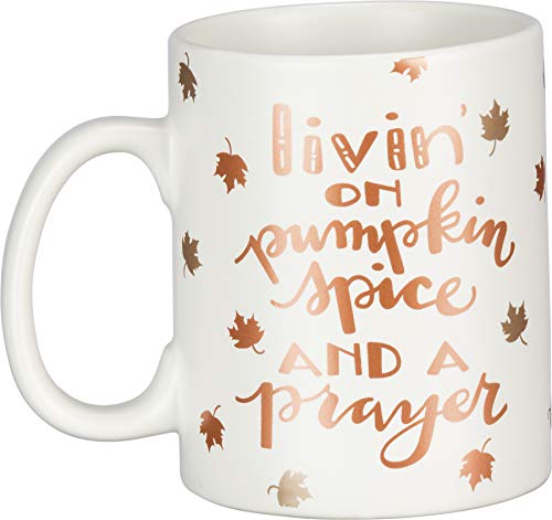 Primitives By Kathy Mug Livin On Pumpkin Spice And A Prayer Kitchenware