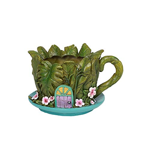 Pacific Trading Giftware PTC Fairy Garden Land Floral Planter