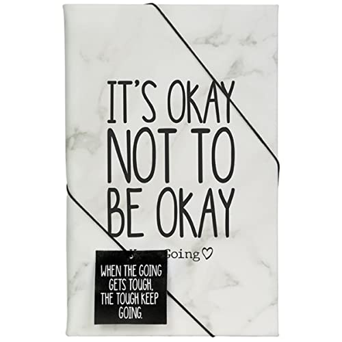 Carson Home 24932 Keep Going Collection Journal with Tag, 8.25-inch Height