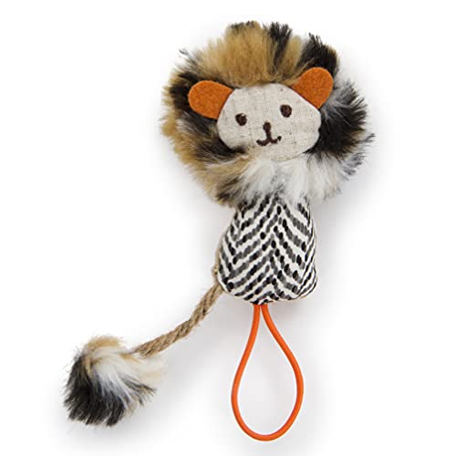 Worldwise Petlinks Lion Launcher Catnip & Silvervine Cat Toy