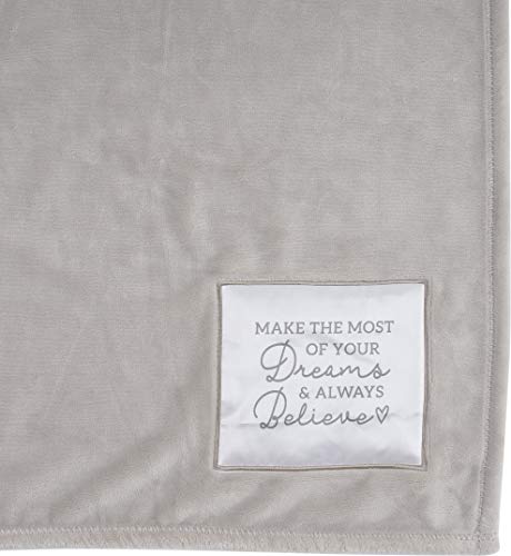 Pavilion - Make The Most of Your Dreams & Always Believe - 50x60 Inch Super Soft Royal Plush Throw Blanket