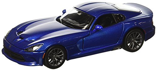 Maisto 1:24 Scale Assembly Line 2013 SRT Viper GTS Diecast Model Kit (Colors May Vary)