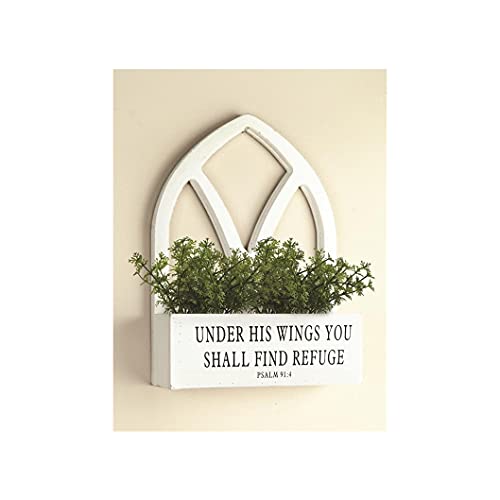 Manual Woodworker Window Box Planter-Under His Wings (8.25" x 2.75" x 11.75") (Set of 2)