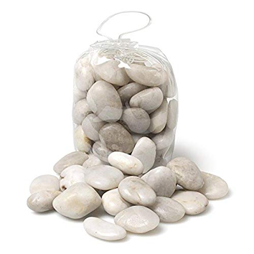 Abbott Collection  27 WHT White River Stones, 1-1.5 inches L