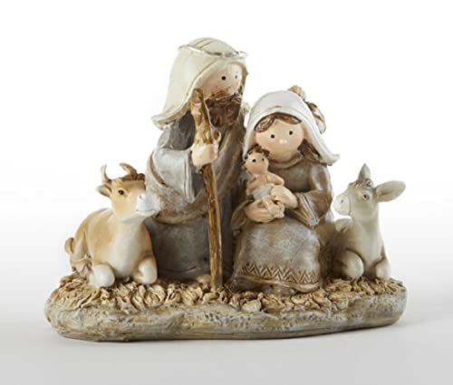 Delton Nativity Family, 4.5-inch Height, Resin
